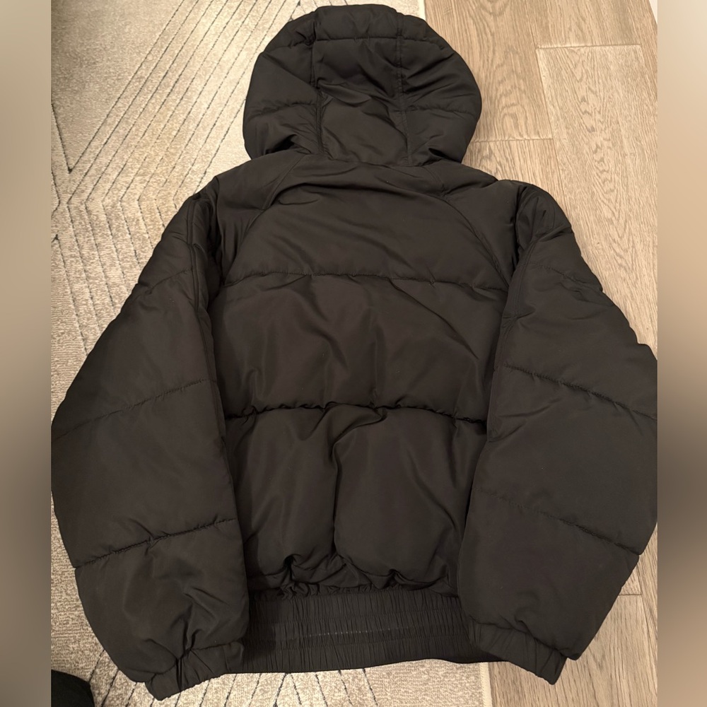 Zara TRF Collection Black Puffer Jacket - Picture 7 of 7